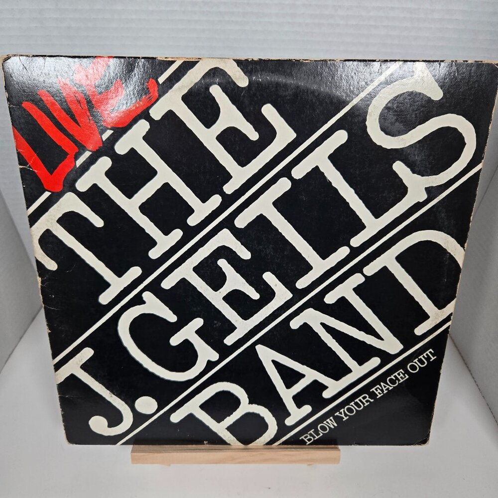The J. Geils Band, Live, Blow Your Face Out Vinyl Record